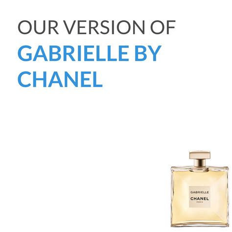 chanel gabrielle body oil.